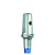 Абатмент SICvantage Standard Abutment blue,anterior,straight,GH 2.0 mm(incl.Screw  and Cap)